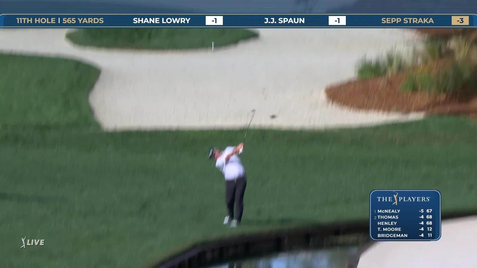 Sepp Straka | Round 1 | 11th hole | Shot 4 | 2026 THE PLAYERS