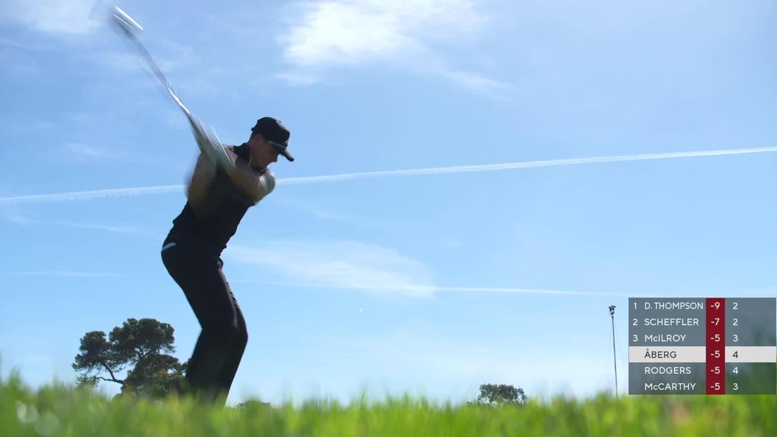 Ludvig Åberg | Round 3 | 5th hole | Shot 1 | 2025 Genesis