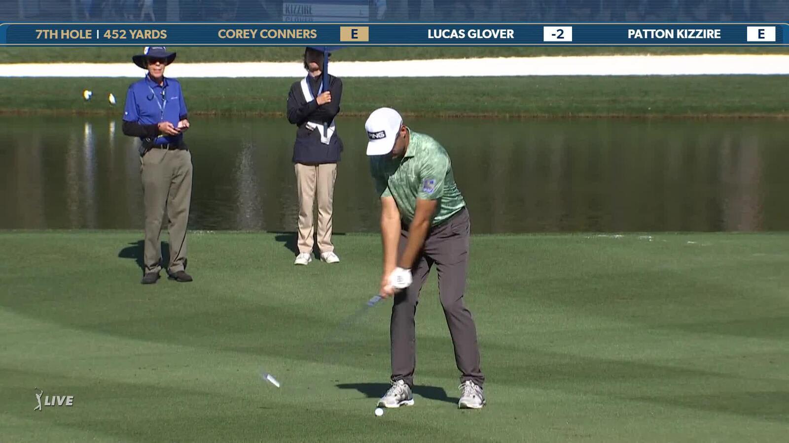 Corey Conners | Round 1 | 7th hole | Shot 2 | 2025 THE PLAYERS