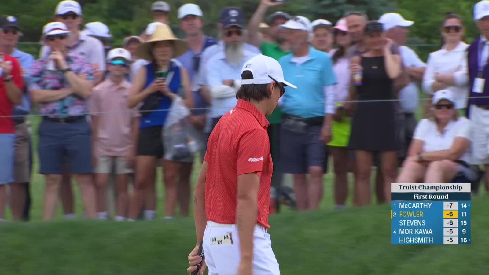 Rickie Fowler | Round 1 | 12th hole | Shot 3 | 2025 Truist Championship