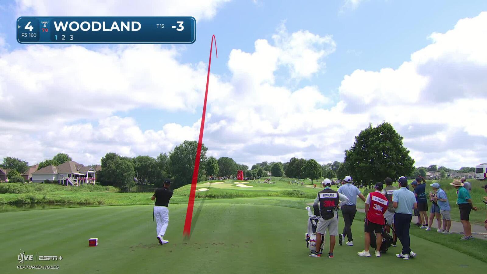 Gary Woodland | Round 1 | 4th hole | Shot 1 | 2025 3M Open