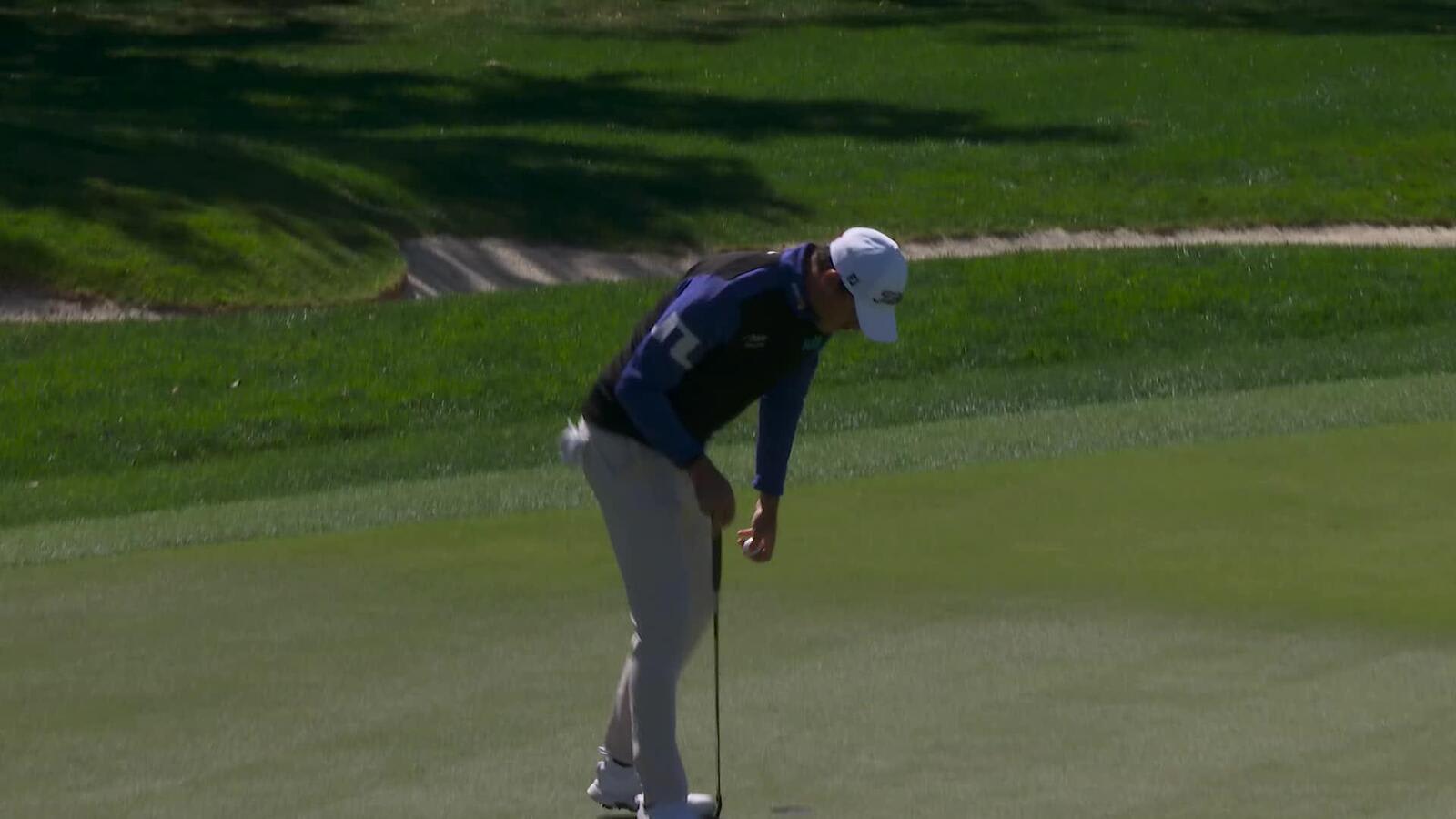 Kristoffer Ventura | Round 2 | 17th hole | Shot 3 | 2025 Valspar