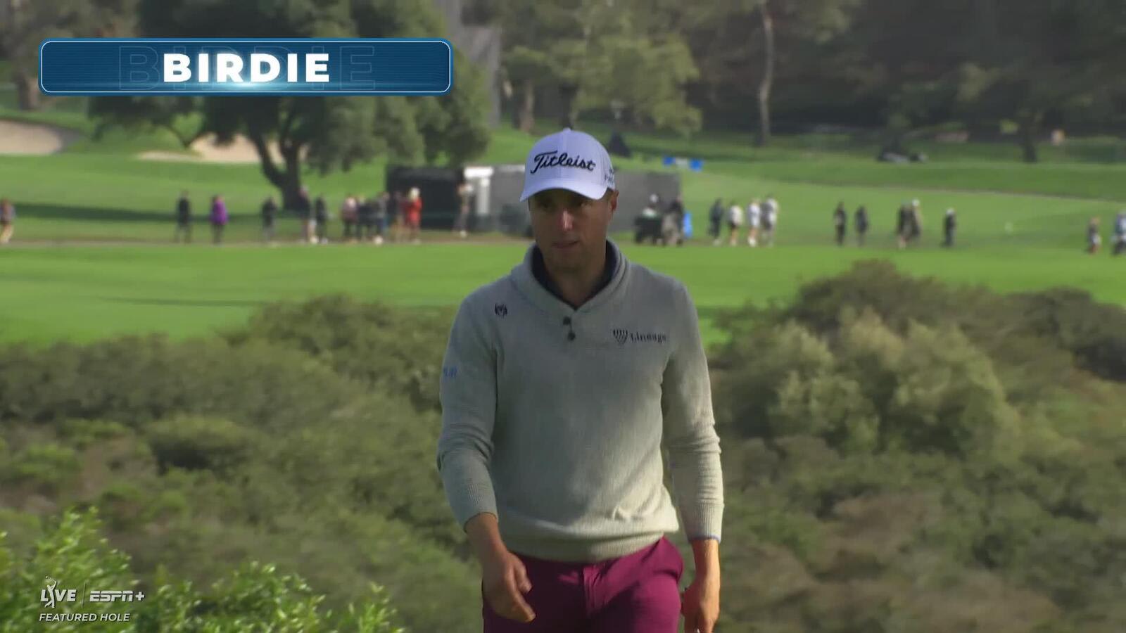 Justin Thomas | Round 2 | 16th hole | Shot 2 | 2025 Genesis