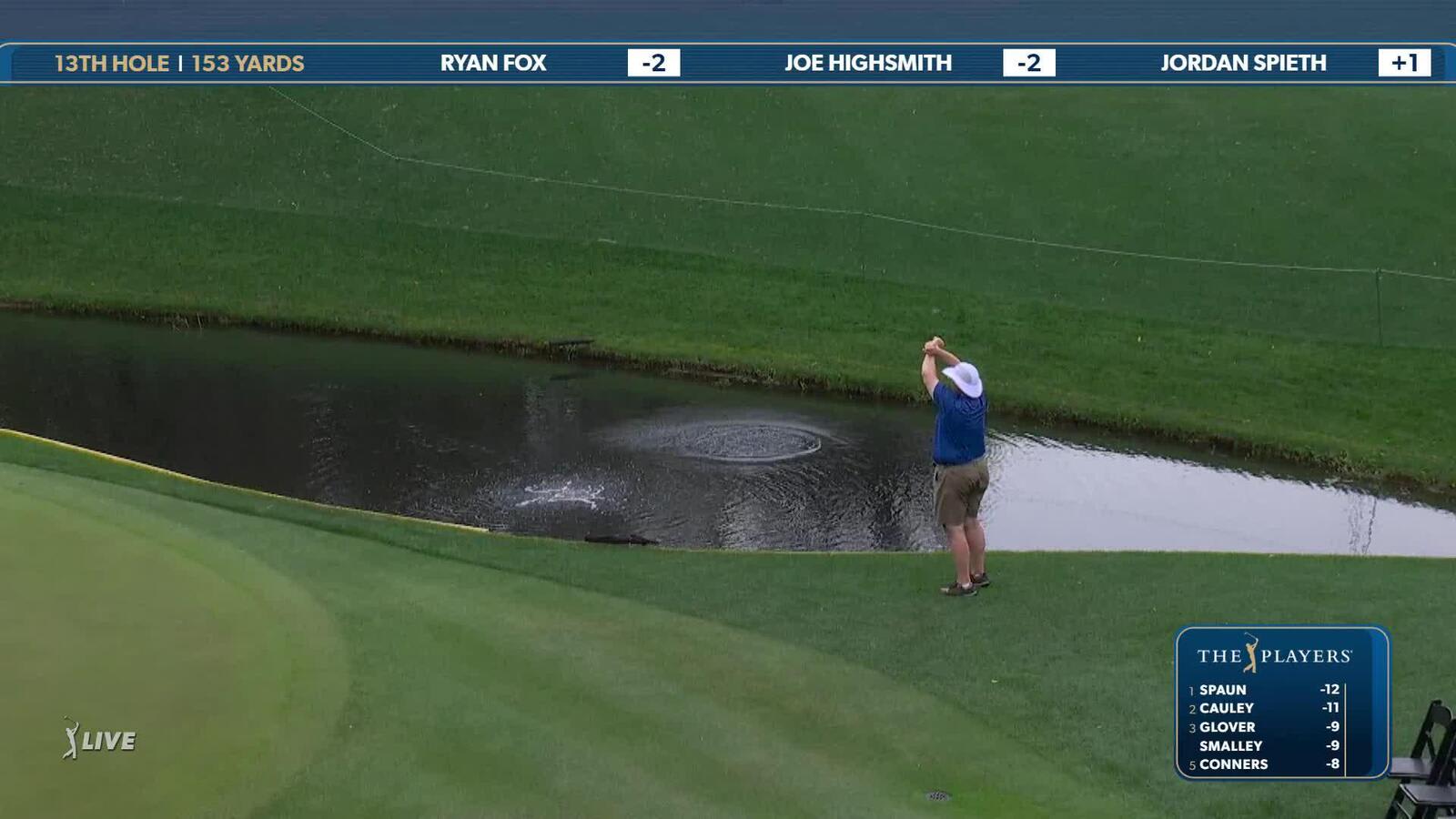 Jordan Spieth | Round 4 | 13th hole | Shot 1 | 2025 THE PLAYERS