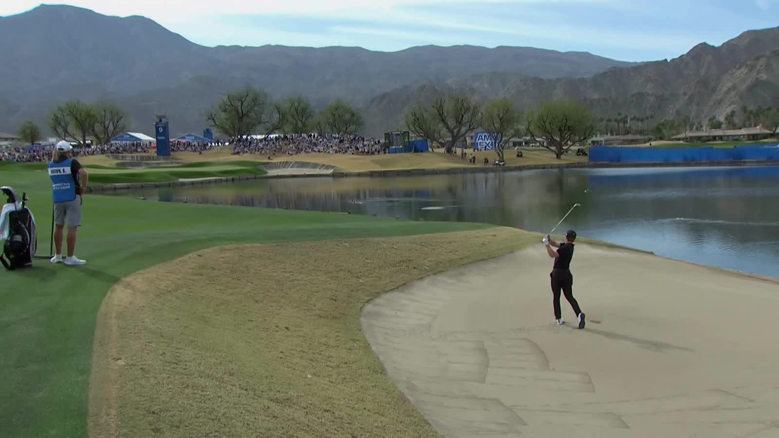 Blades Brown | Round 4 | 9th hole | Shot 2 | 2026 The American Express