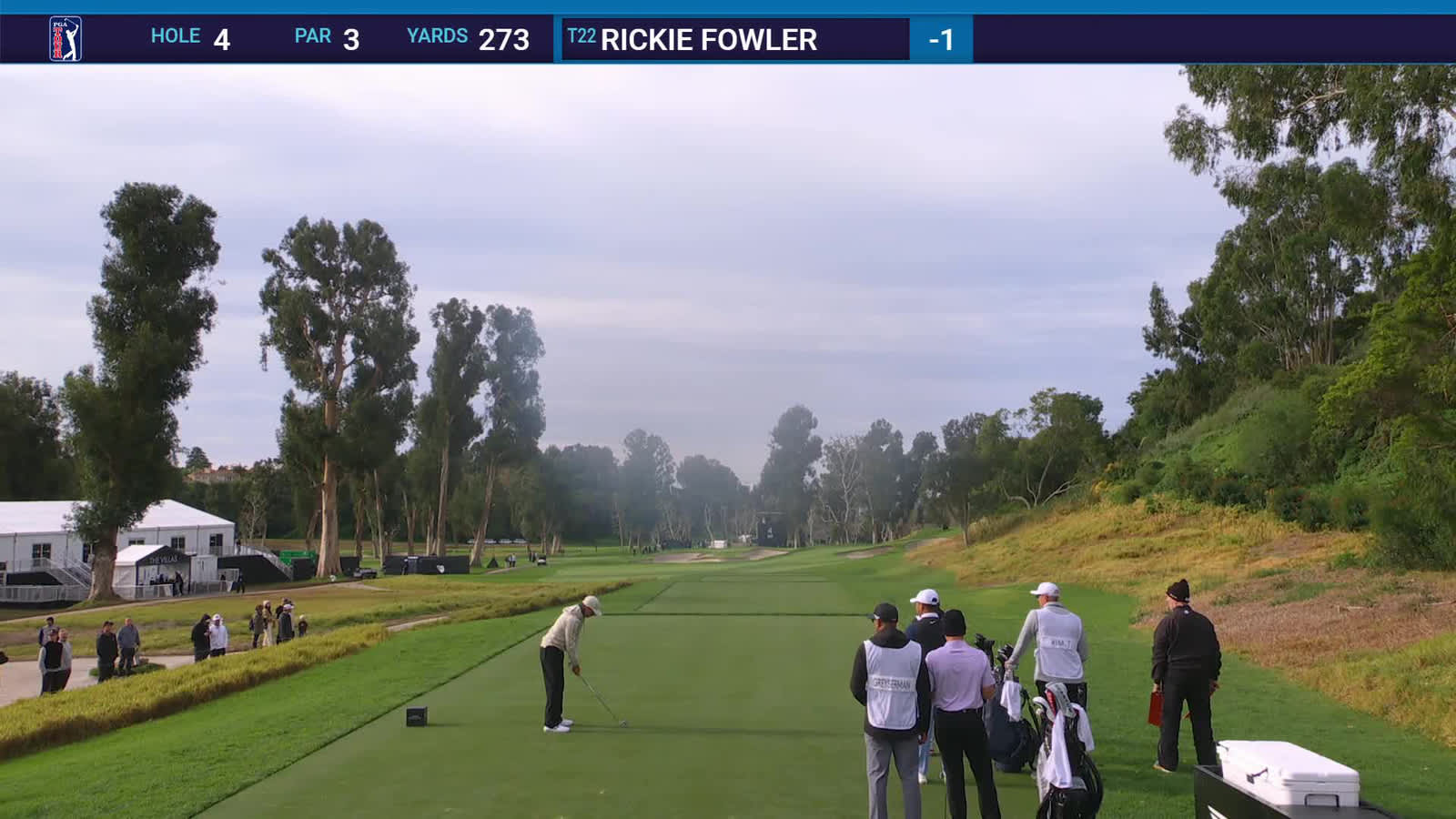 Rickie Fowler | Round 2 | 4th hole | Shot 1 | 2026 The Genesis
