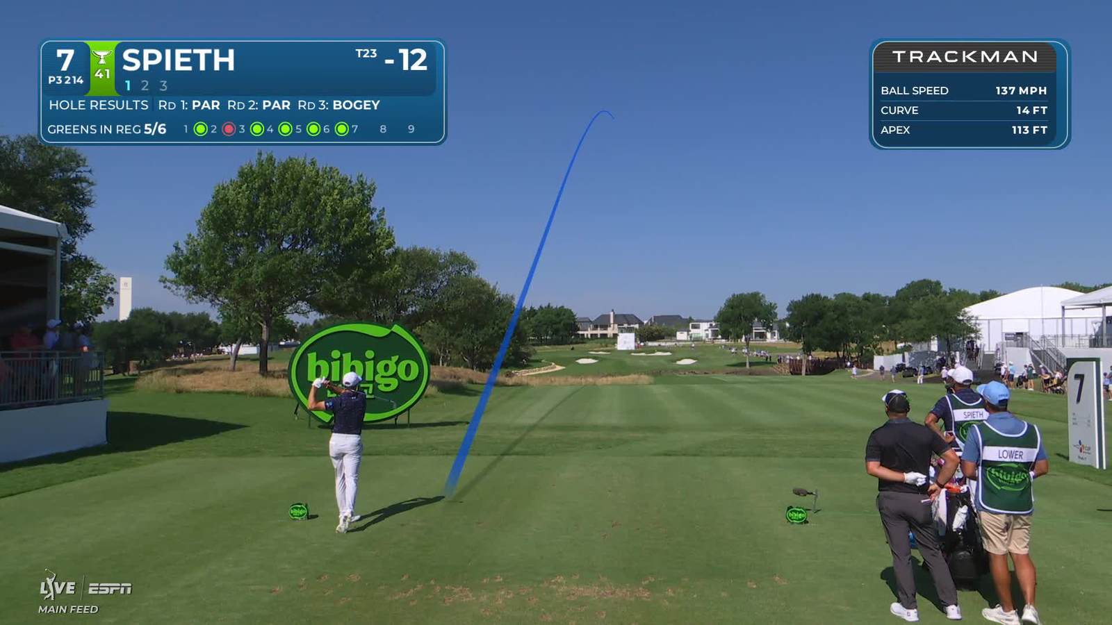Jordan Spieth | Round 4 | 7th hole | Shot 1 | 2026 THE CJ CUP