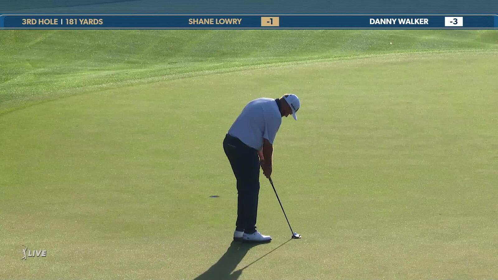 Shane Lowry | Round 3 | 3rd hole | Shot 2 | 2025 THE PLAYERS