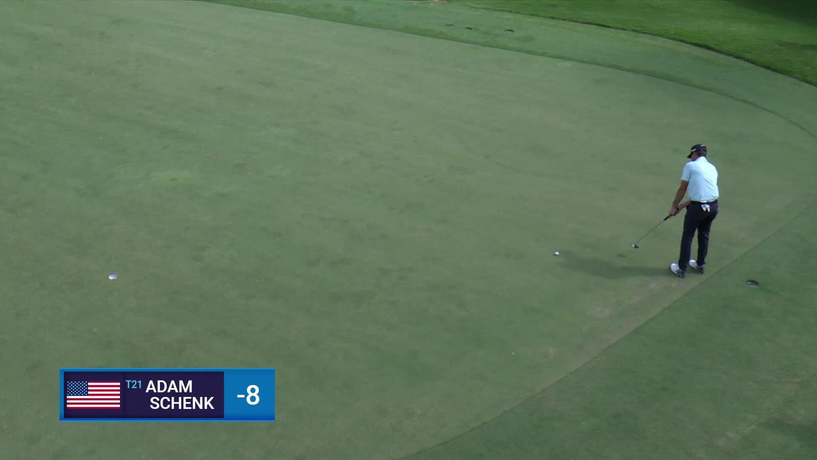 Adam Schenk | Round 3 | 17th hole | Shot 2 | 2025 Sony Open