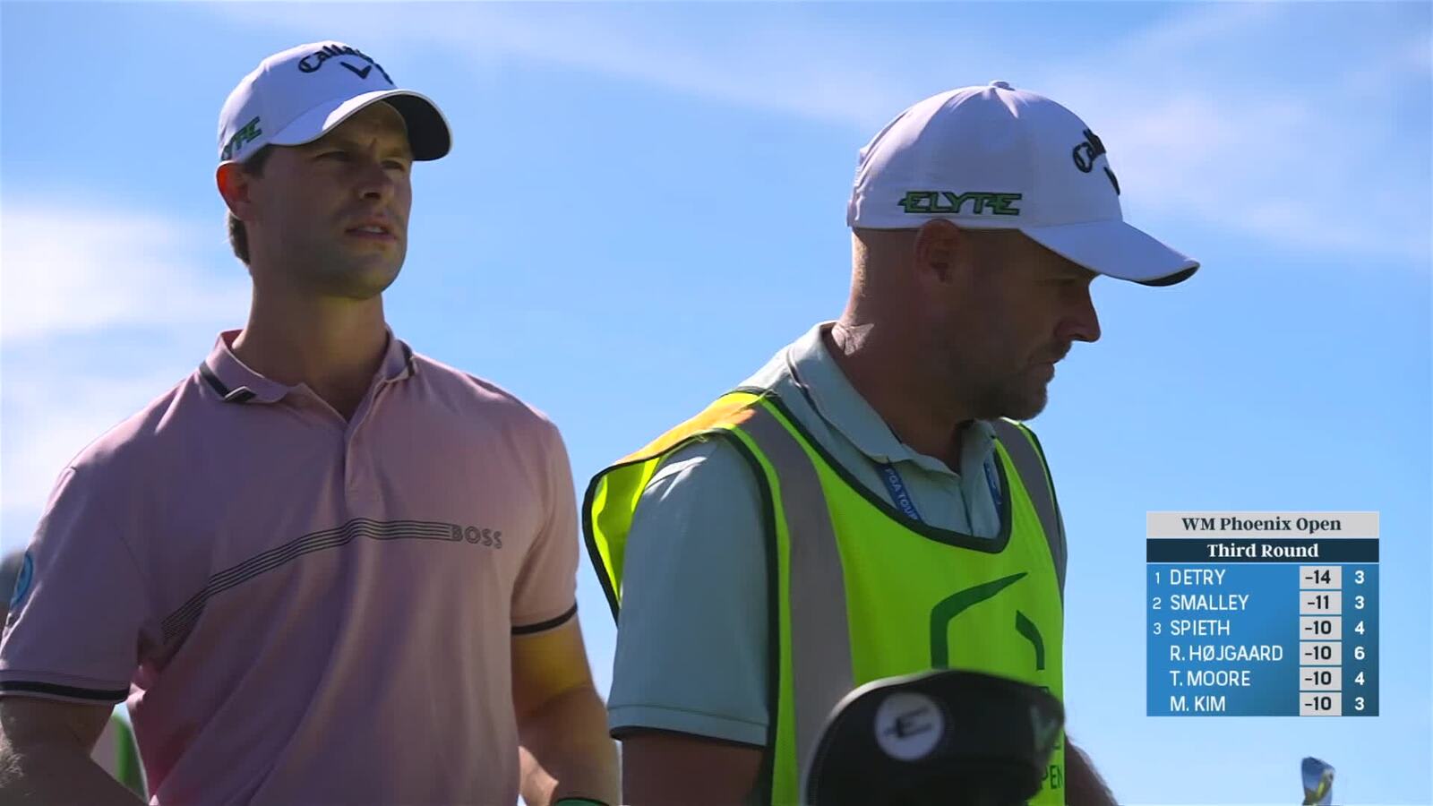 Thomas Detry | Round 3 | 4th hole | Shot 1 | 2025 WM Phoenix Open