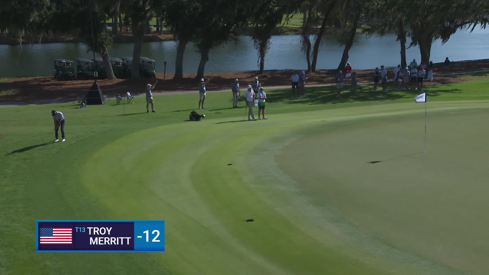 Troy Merritt | Round 3 | 3rd hole | Shot 3 | 2025 The RSM Classic