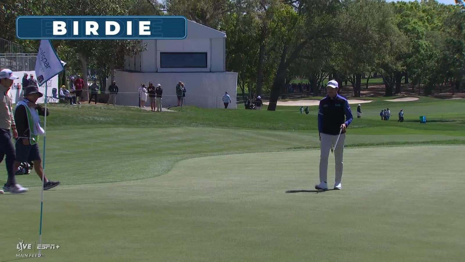 Kristoffer Ventura | Round 2 | 18th hole | Shot 3 | 2025 Valspar