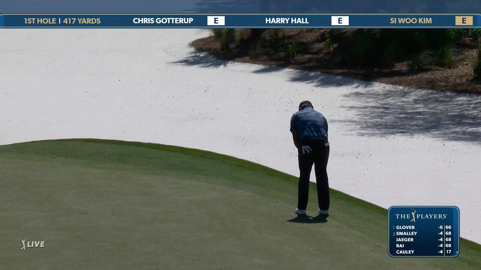 Si Woo Kim | Round 1 | 1st hole | Shot 5 | 2025 THE PLAYERS