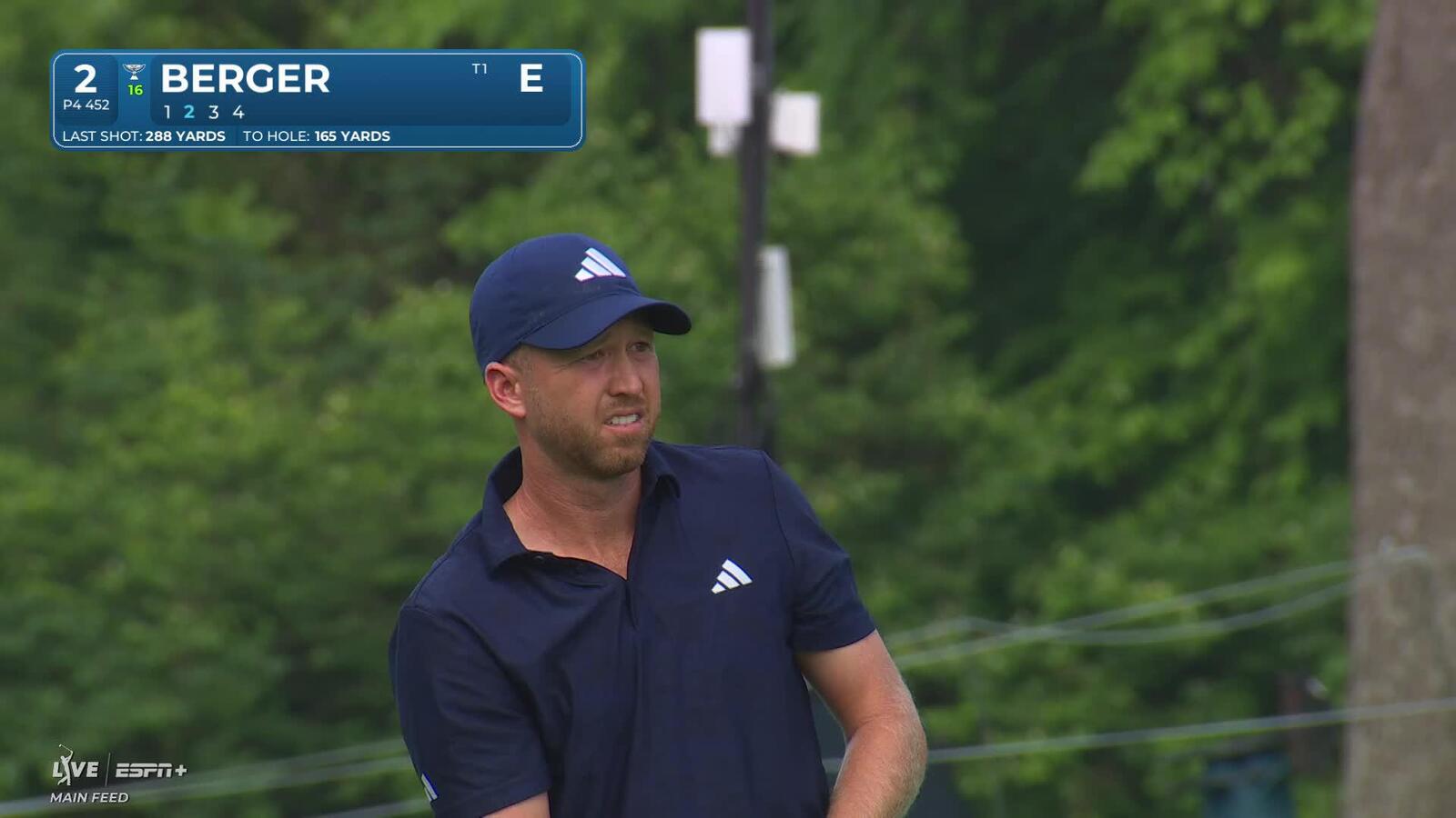 Daniel Berger | Round 1 | 2nd hole | Shot 2 | 2025 the Memorial