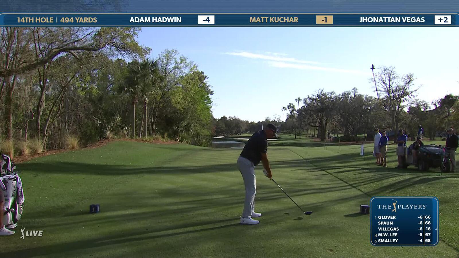 Matt Kuchar | Round 1 | 14th hole | Shot 1 | 2025 THE PLAYERS