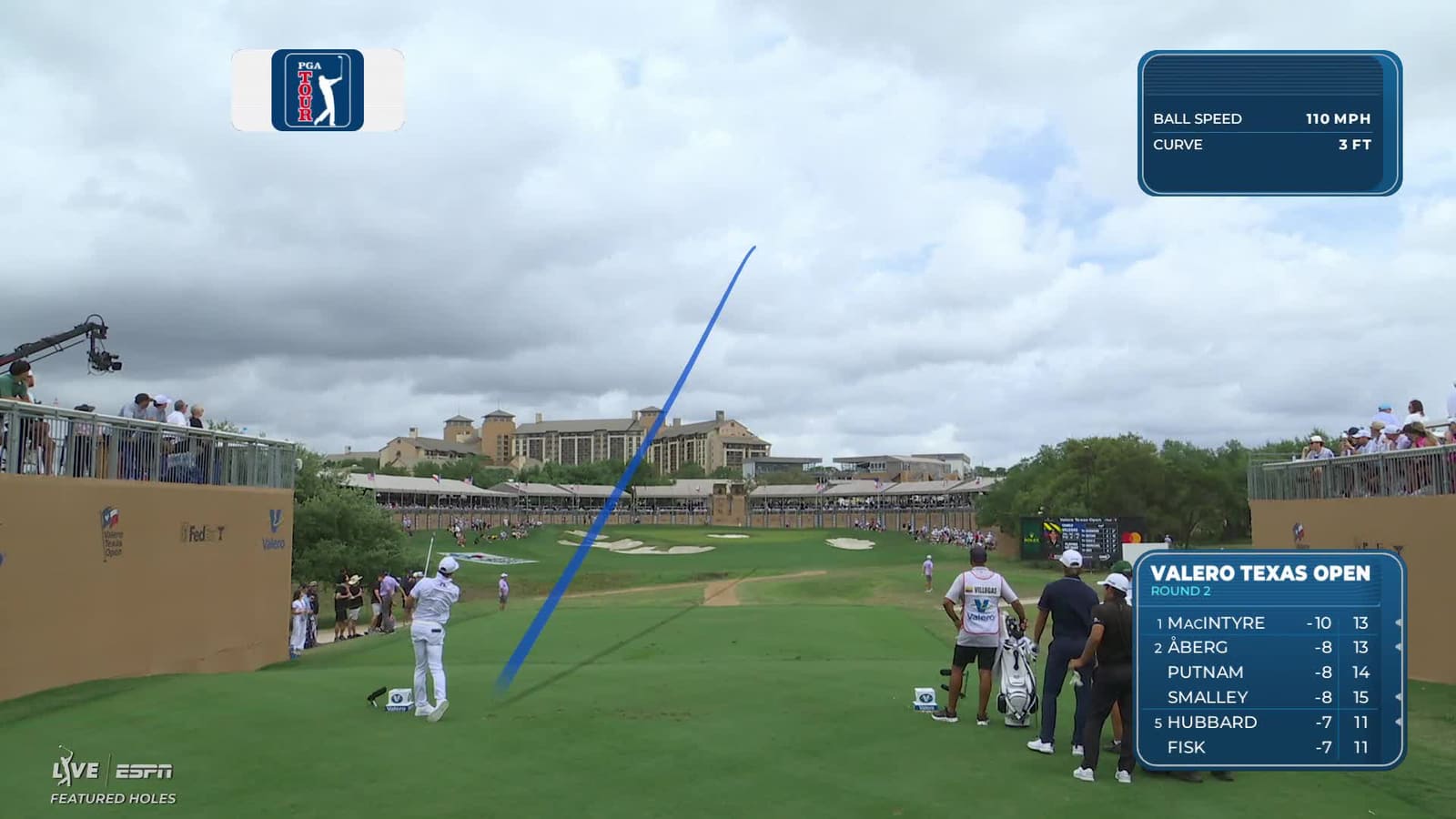 Camilo Villegas | Round 2 | 16th hole | Shot 1 | 2026 Valero