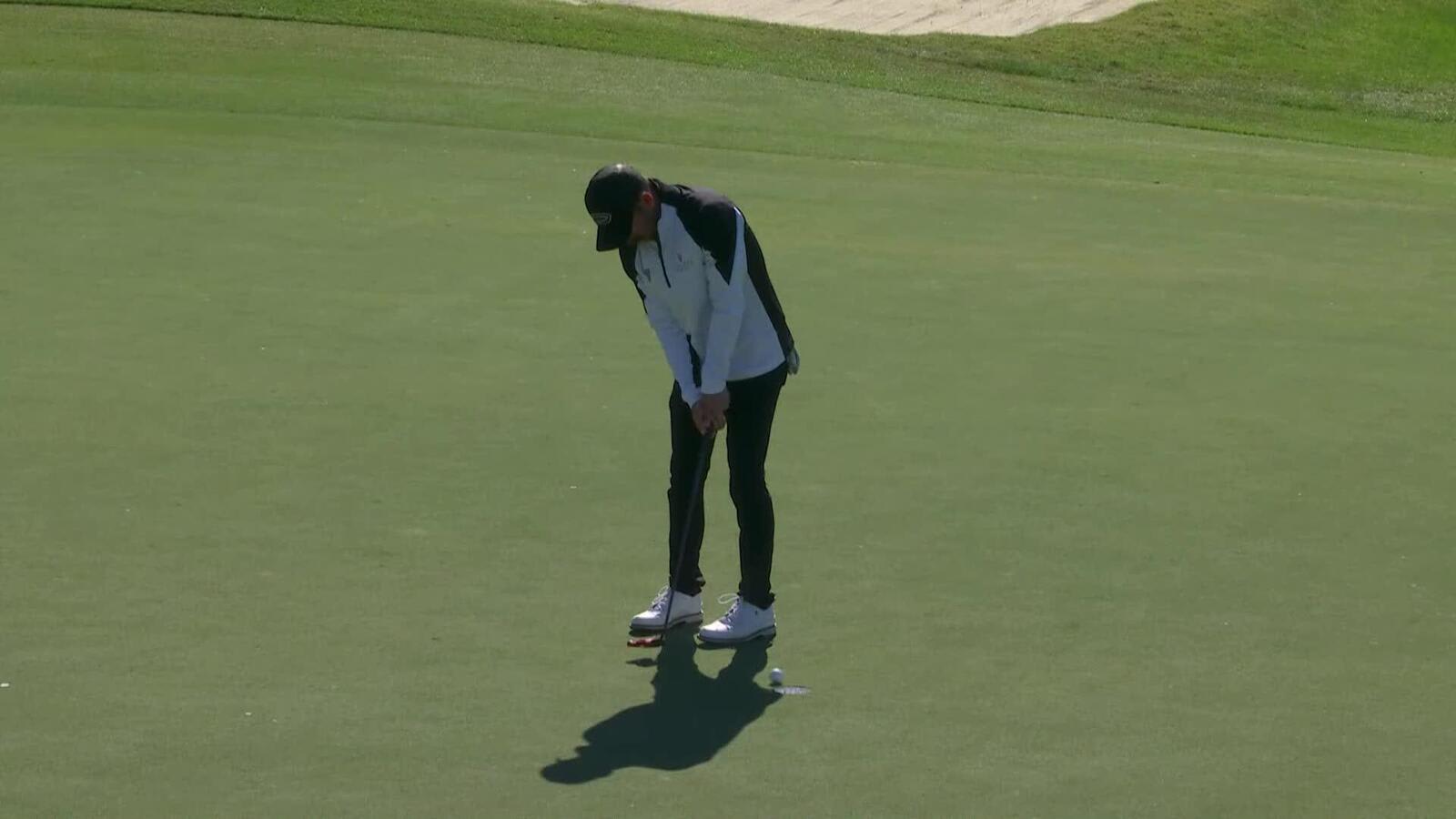 Chandler Phillips | Round 2 | 3rd hole | Shot 4 | 2024 The RSM Classic