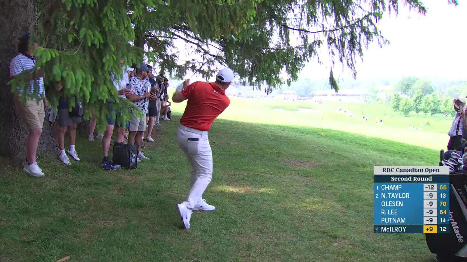Rory McIlroy | Round 2 | 13th hole | Shot 2 | 2025 RBC Canadian