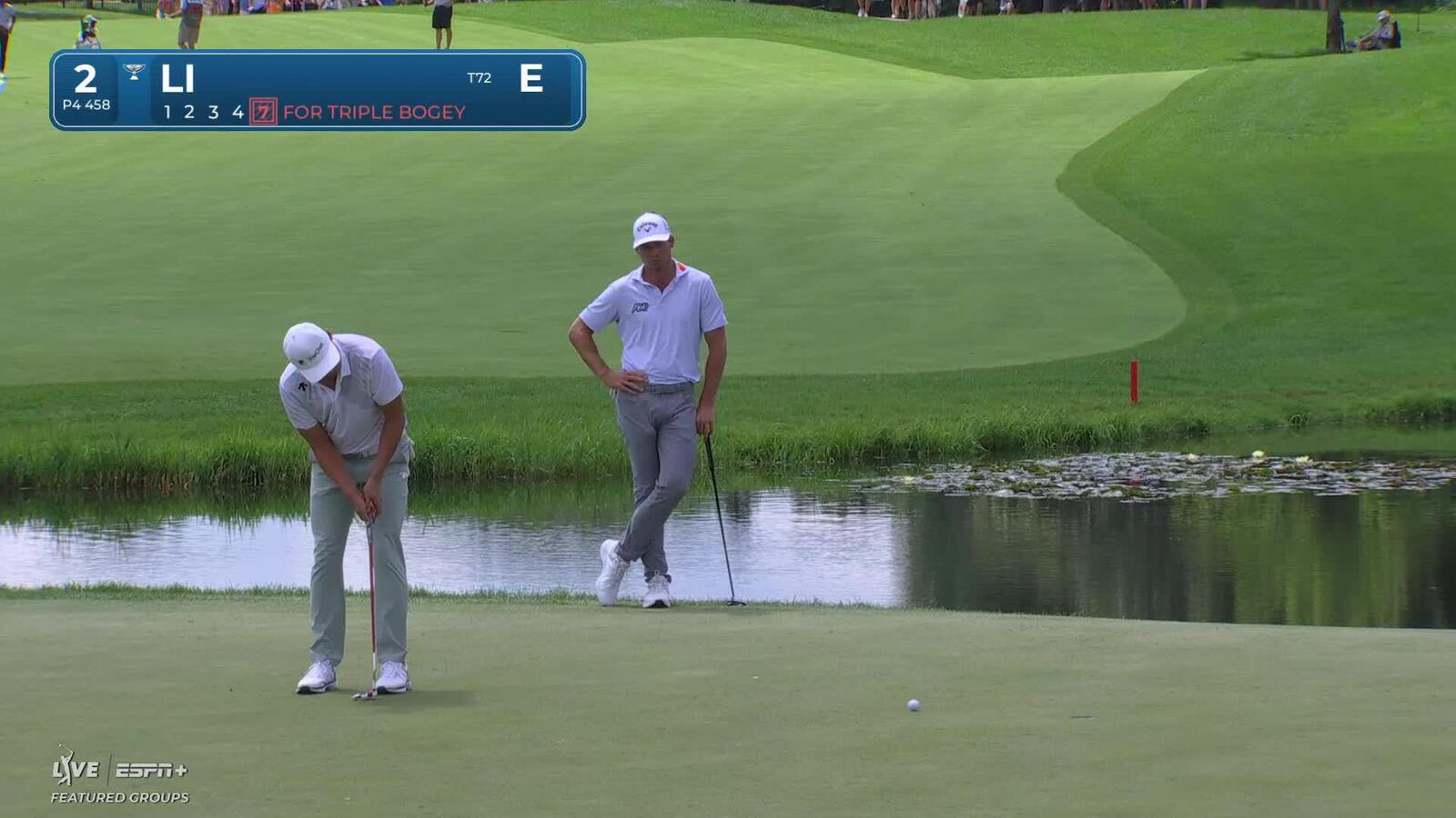 Haotong Li | Round 1 | 2nd hole | Shot 7 | 2025 3M Open