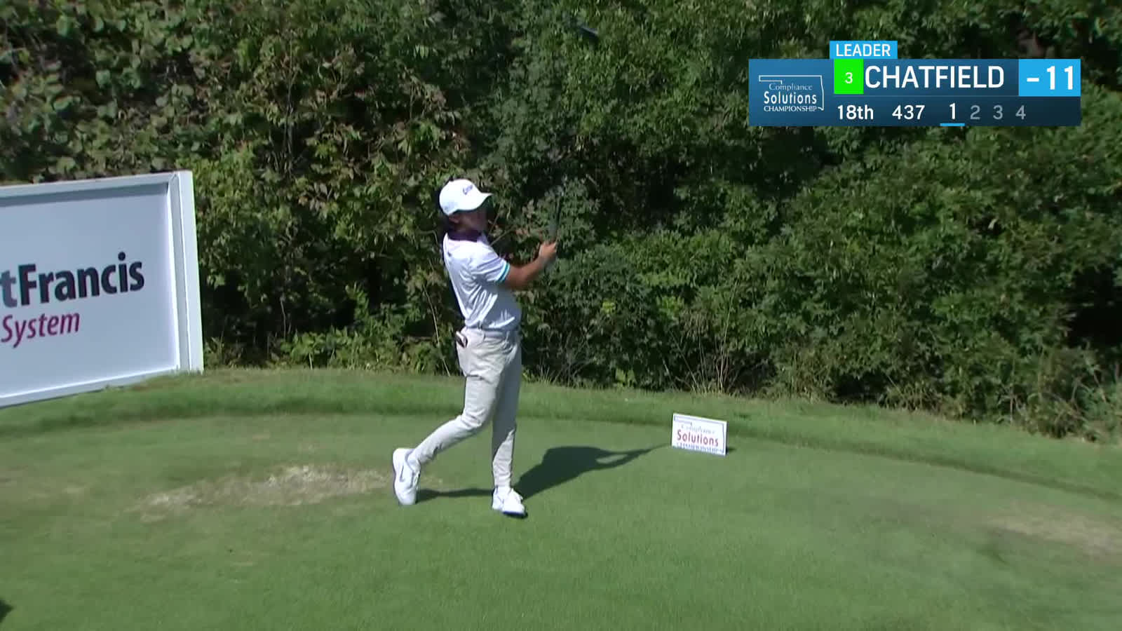 Davis Chatfield | Round 1 | 18th hole | Shot 1 | 2025 Compliance Solutions