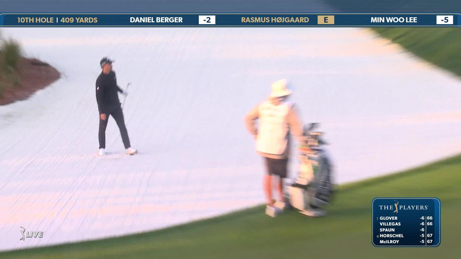 Rasmus Hojgaard | Round 2 | 10th hole | Shot 4 | 2025 THE PLAYERS