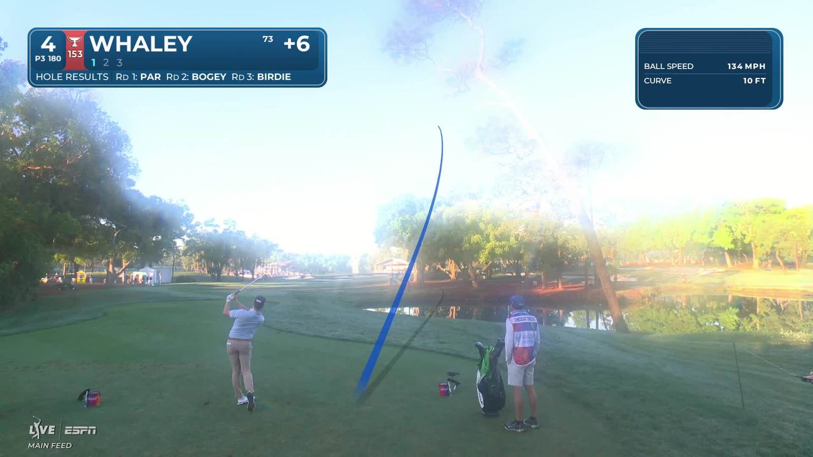 Vince Whaley | Round 4 | 4th hole | Shot 1 | 2026 Valspar