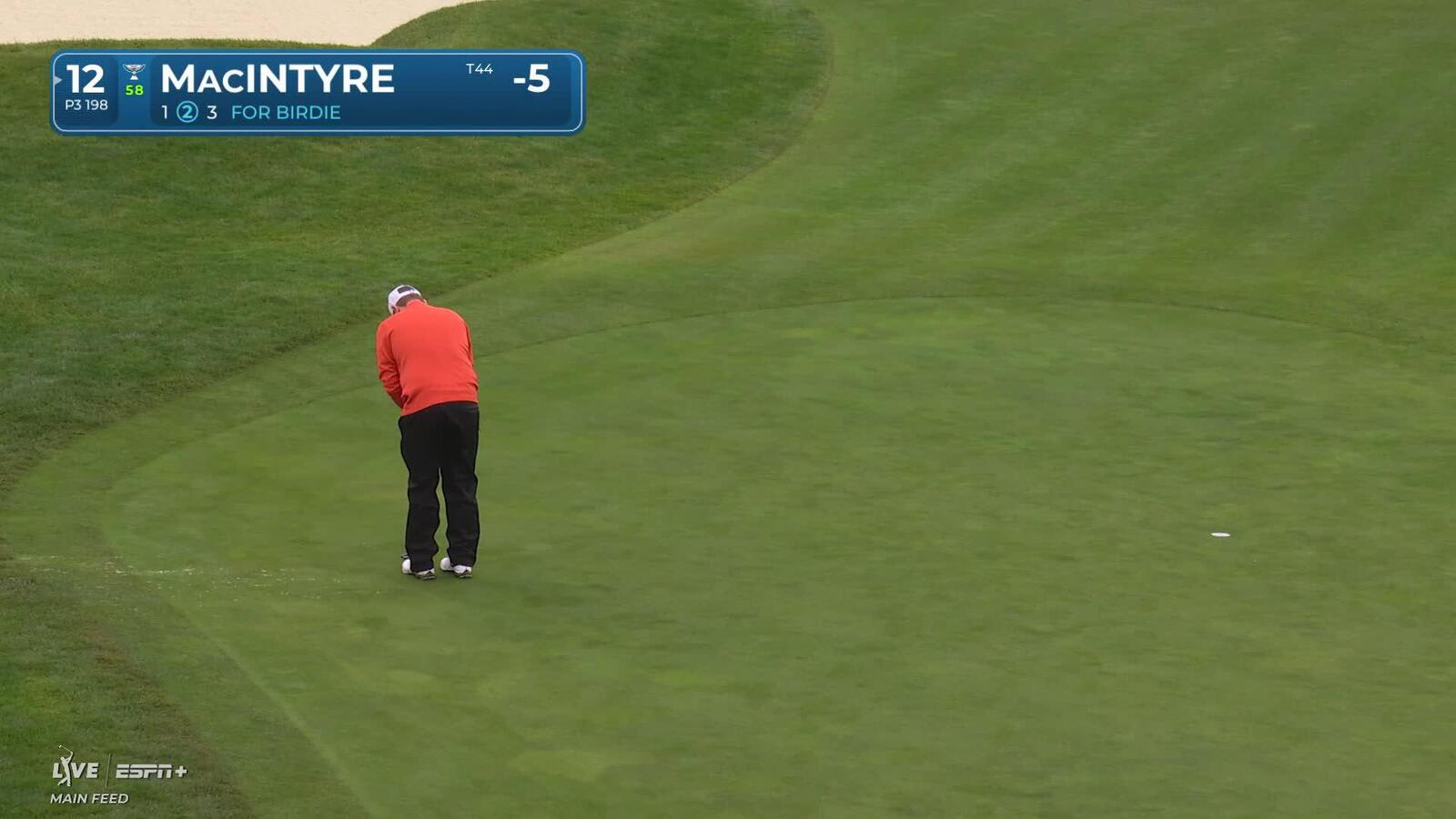 Robert MacIntyre | Round 3 | 12th hole | Shot 2 | 2025 AT&T Pebble Beach