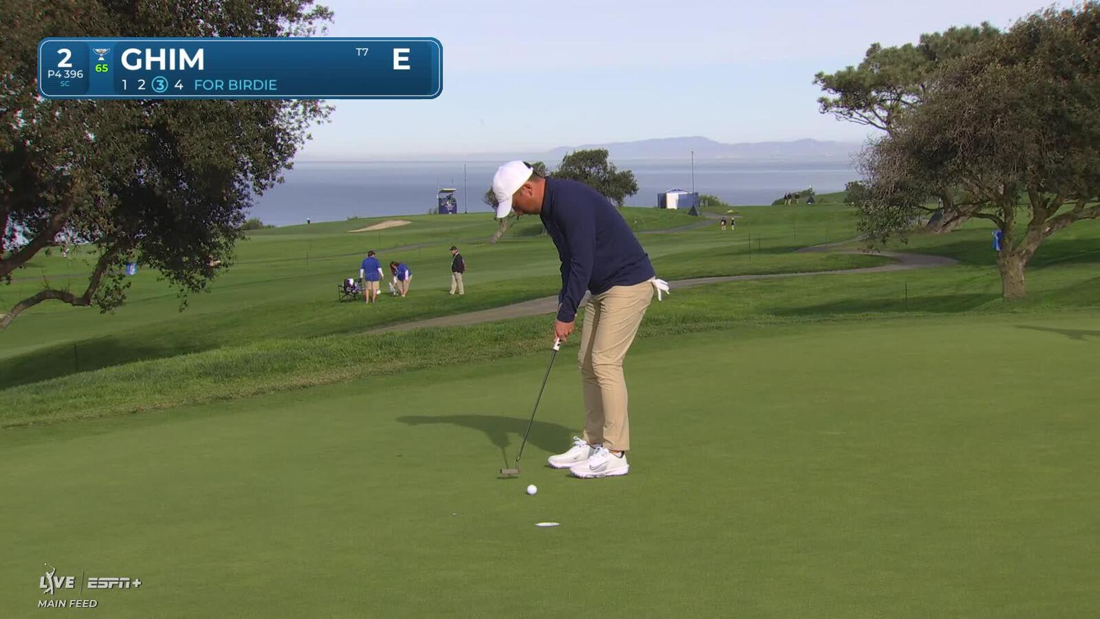 Doug Ghim | Round 1 | 2nd hole | Shot 3 | 2025 Farmers