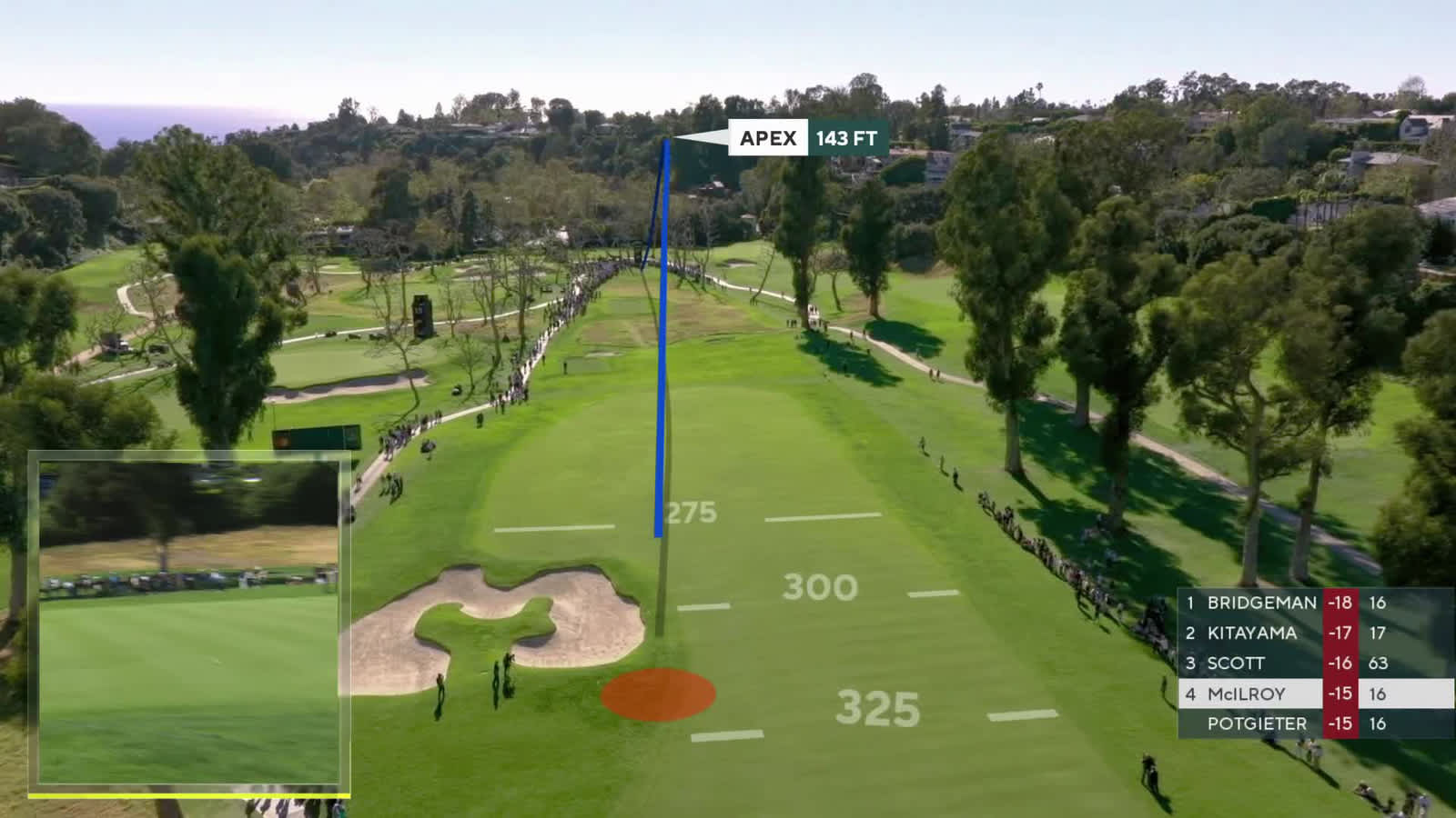 Rory McIlroy | Round 4 | 17th hole | Shot 1 | 2026 The Genesis