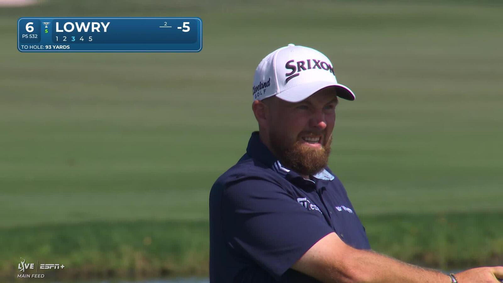 Shane Lowry | Round 2 | 6th hole | Shot 3 | 2025 Arnold Palmer Invitational