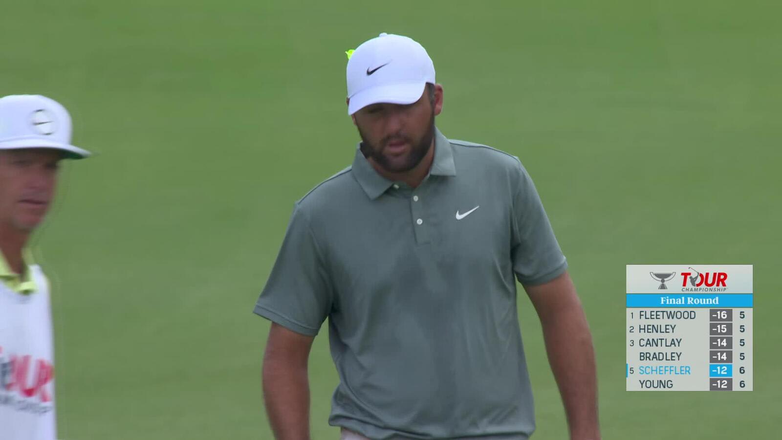 Scottie Scheffler | Round 4 | 7th hole | Shot 2 | 2025 TOUR Championship