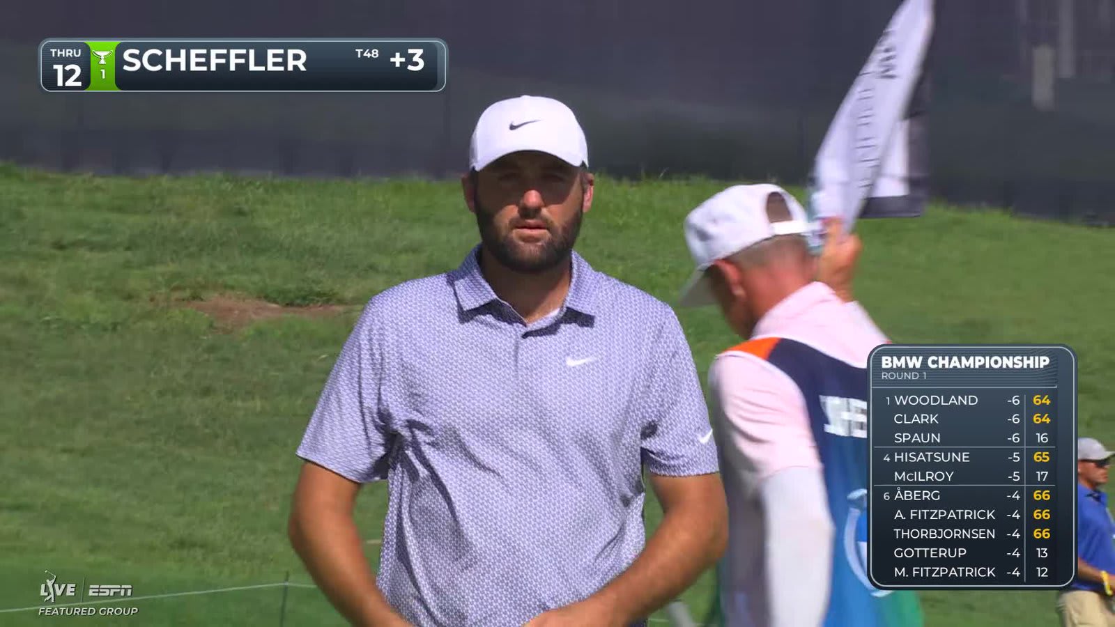 Scottie Scheffler | Round 1 | 12th hole | Shot 4 | 2026 BMW Championship