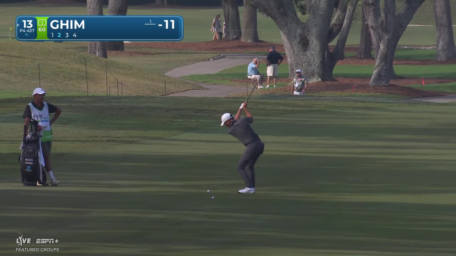 Doug Ghim | Round 2 | 13th hole | Shot 2 | 2025 The RSM Classic