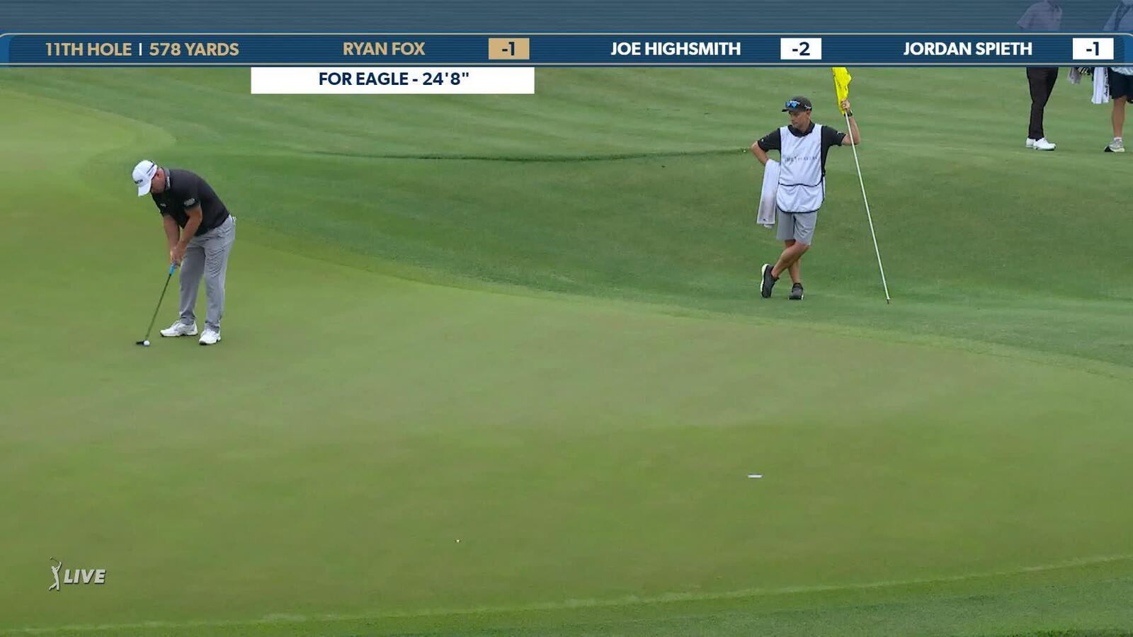 Ryan Fox | Round 4 | 11th hole | Shot 4 | 2025 THE PLAYERS