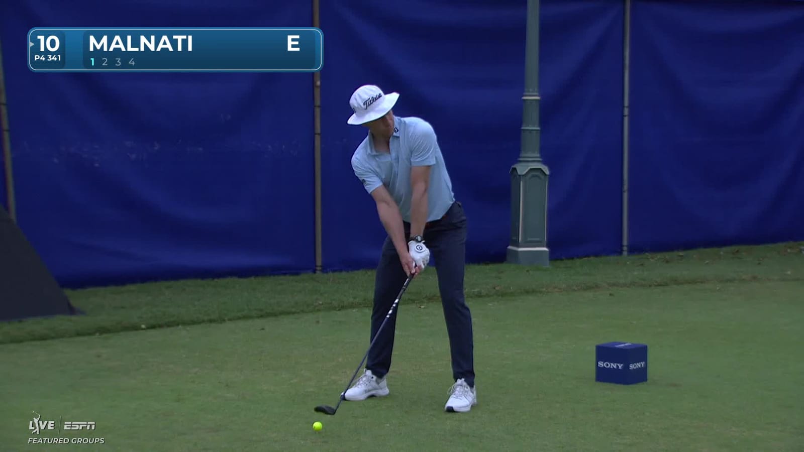 Peter Malnati | Round 1 | 10th hole | Shot 1 | 2026 Sony Open