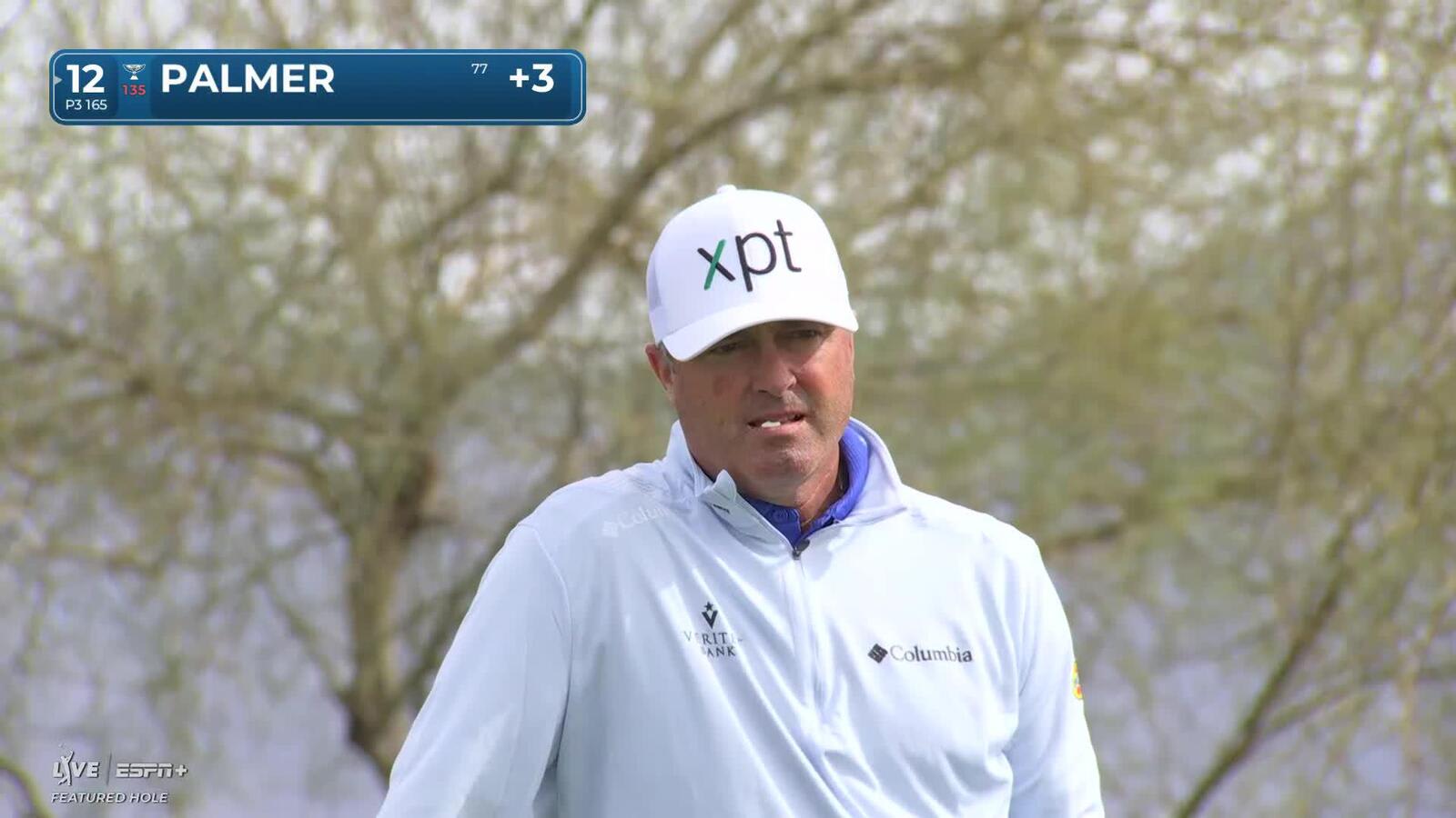 Ryan Palmer | Round 4 | 12th hole | Shot 1 | 2025 WM Phoenix Open