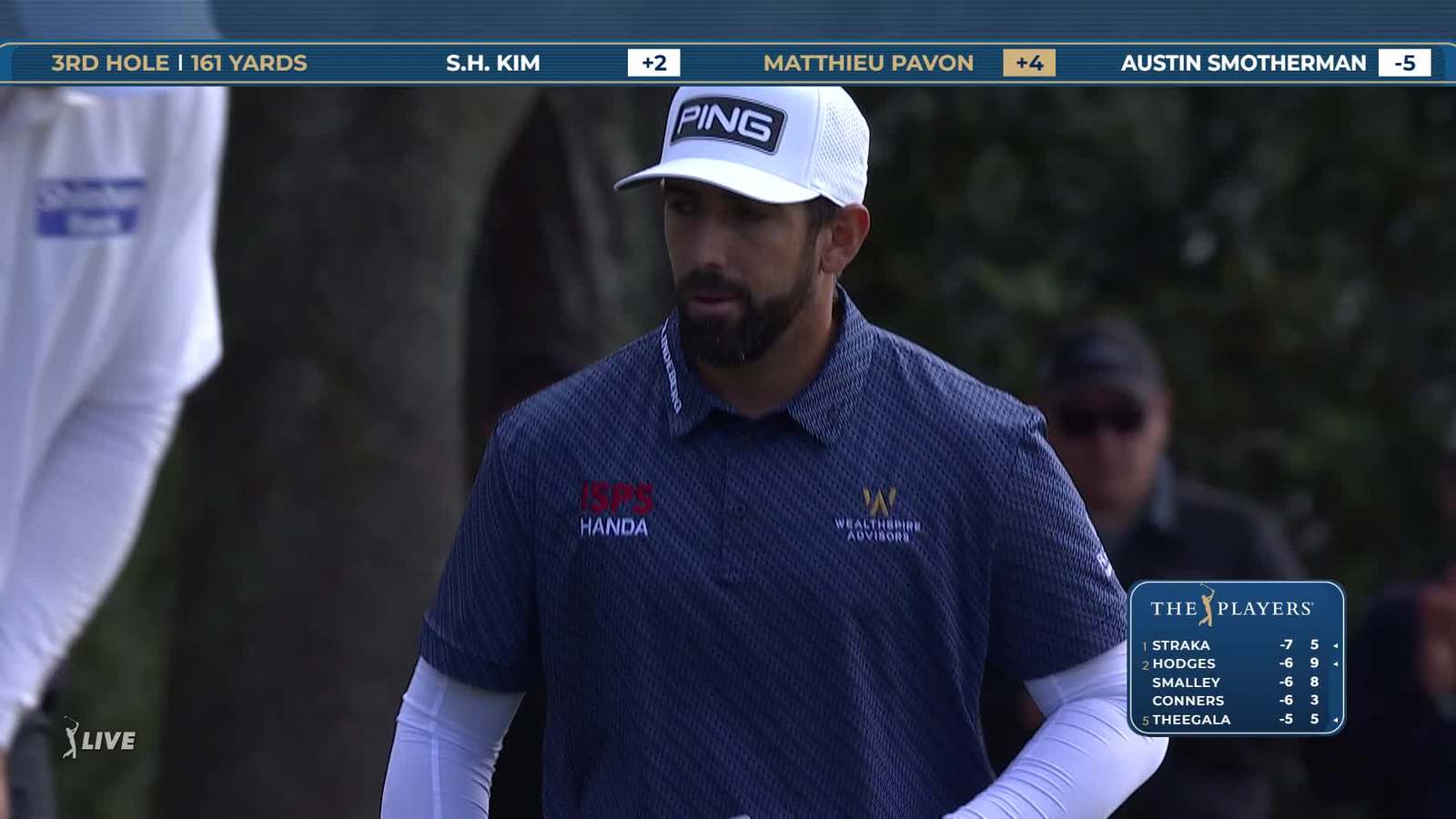 Matthieu Pavon | Round 2 | 3rd hole | Shot 3 | 2026 THE PLAYERS