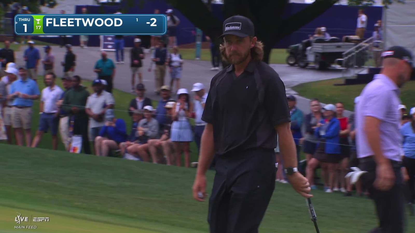 Tommy Fleetwood | Round 1 | 10th hole | Shot 3 | 2026 Truist Championship