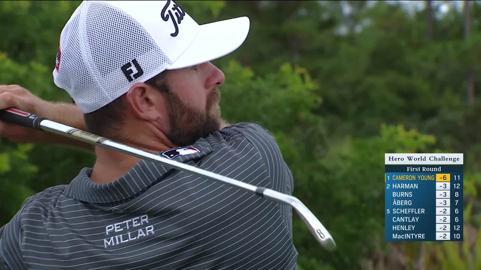 Cameron Young | Round 1 | 12th hole | Shot 1 | 2024 Hero World Challenge