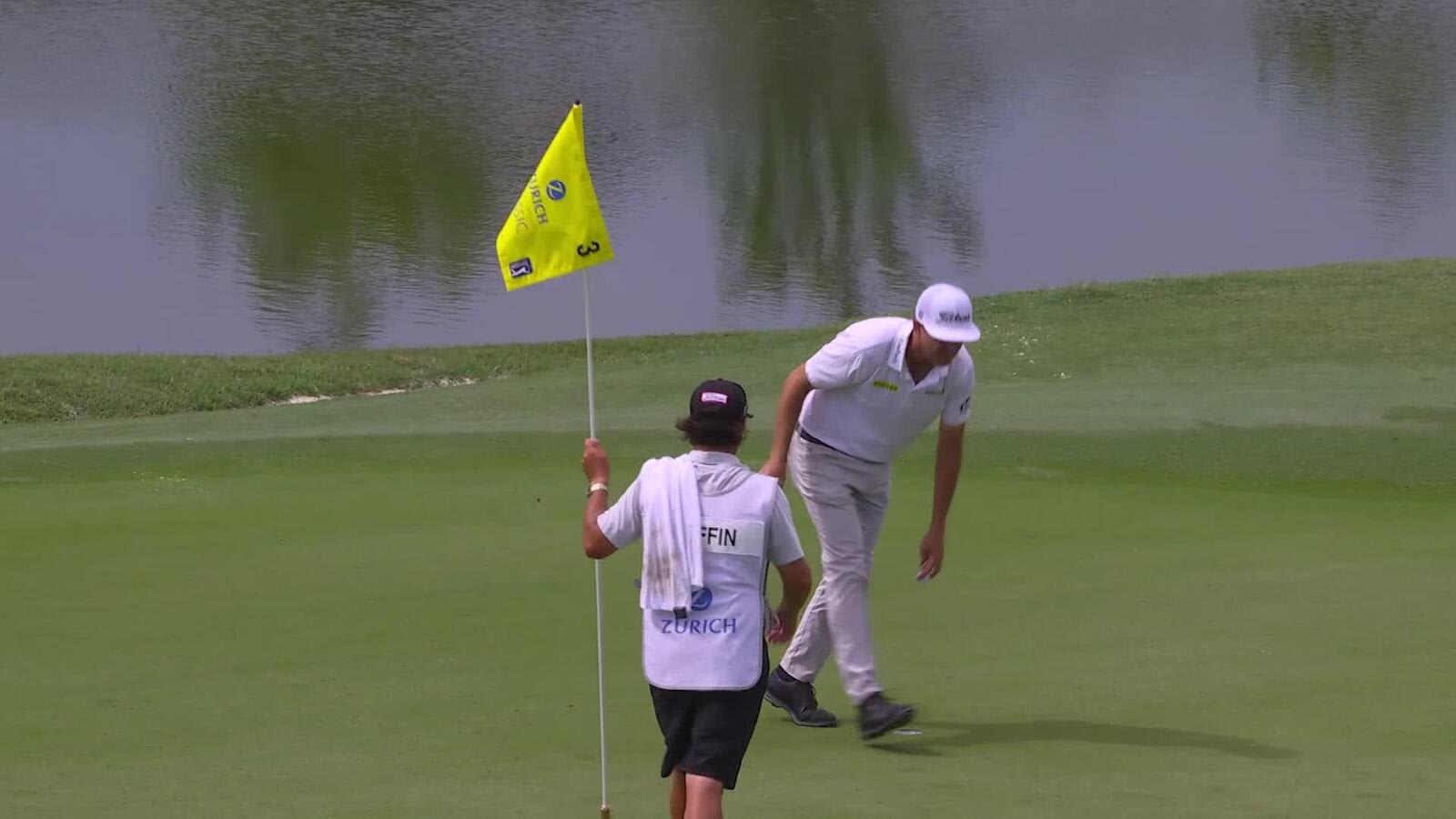 Lanto Griffin | Round 1 | 3rd hole | Shot 3 | 2025 Zurich Classic