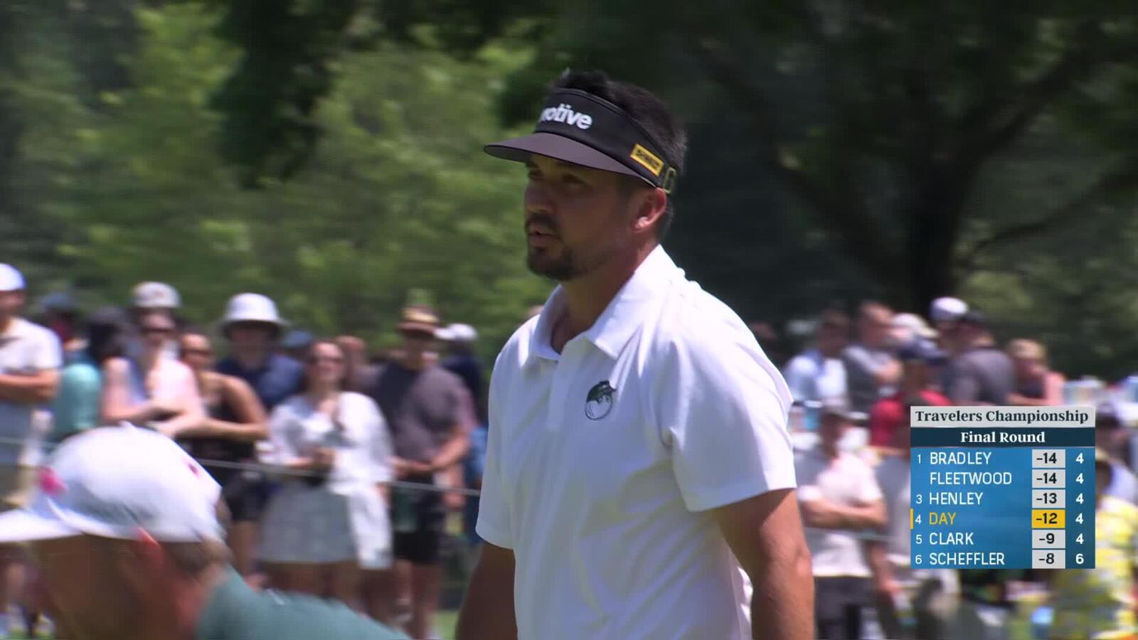 Jason Day | Round 4 | 5th hole | Shot 3 | 2025 Travelers