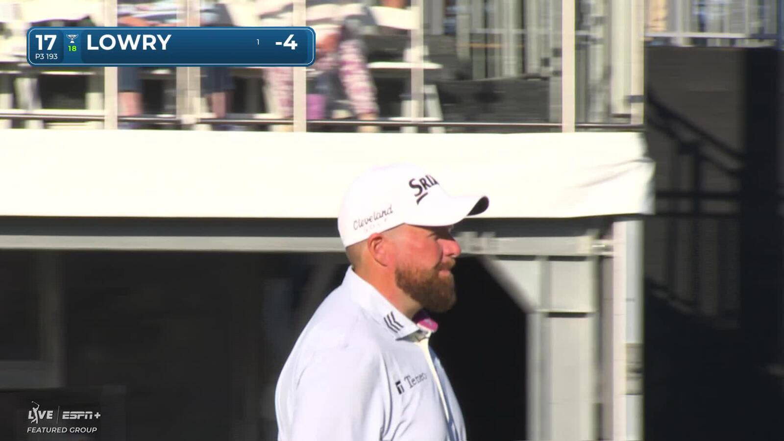 Shane Lowry | Round 1 | 17th hole | Shot 3 | 2025 Arnold Palmer
