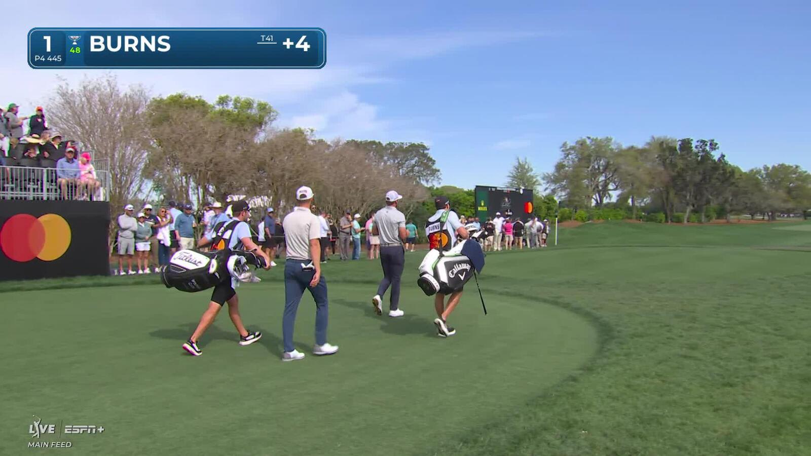 Sam Burns | Round 2 | 1st hole | Shot 1 | 2025 Arnold Palmer Invitational