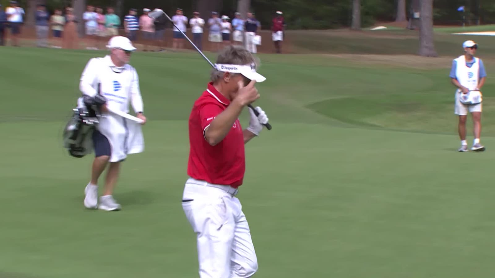 Bernhard Langer | Round 3 | 4th hole | Shot 2 | 2025 Dominion
