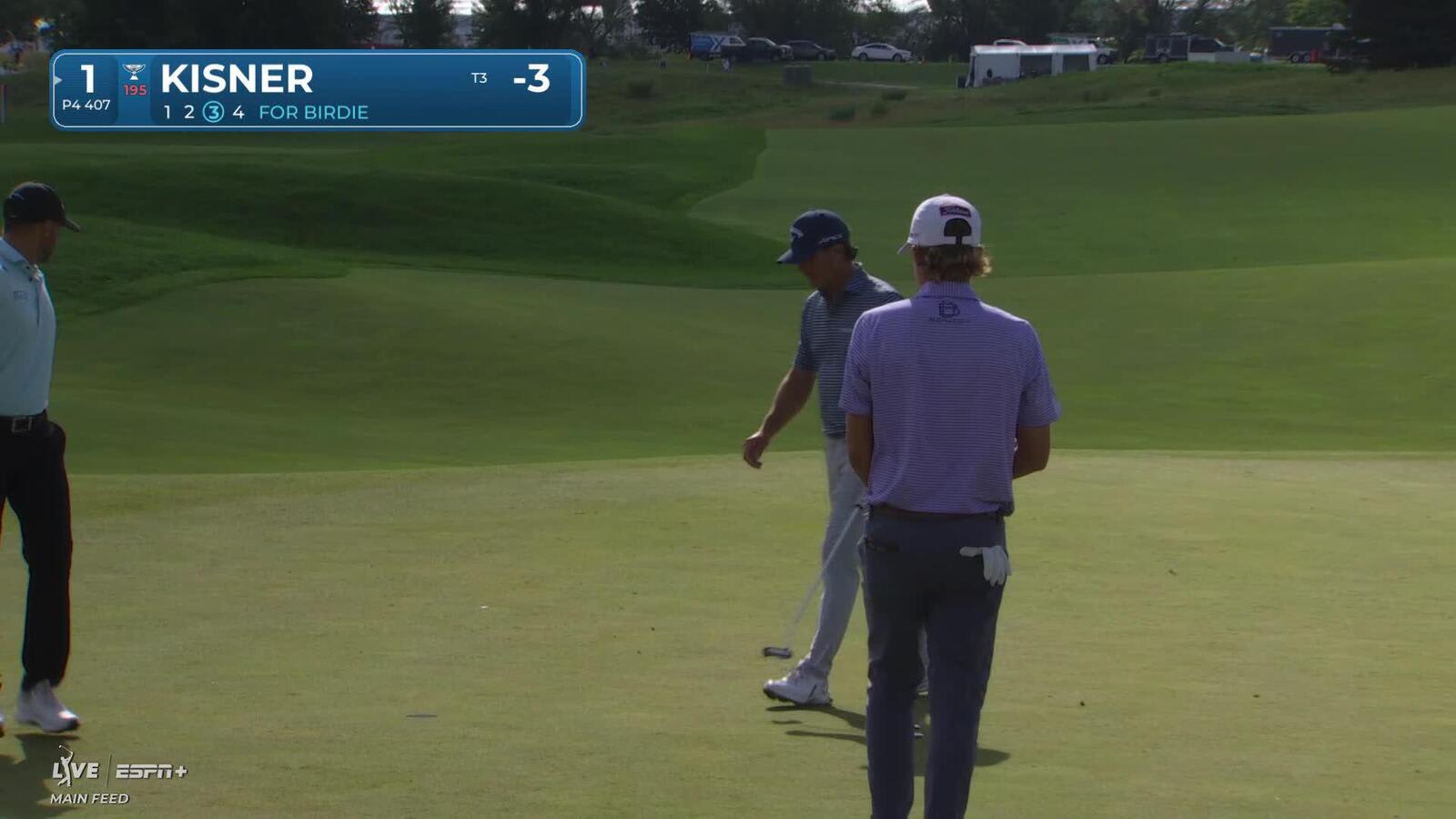 Kevin Kisner | Round 1 | 1st hole | Shot 3 | 2025 3M Open