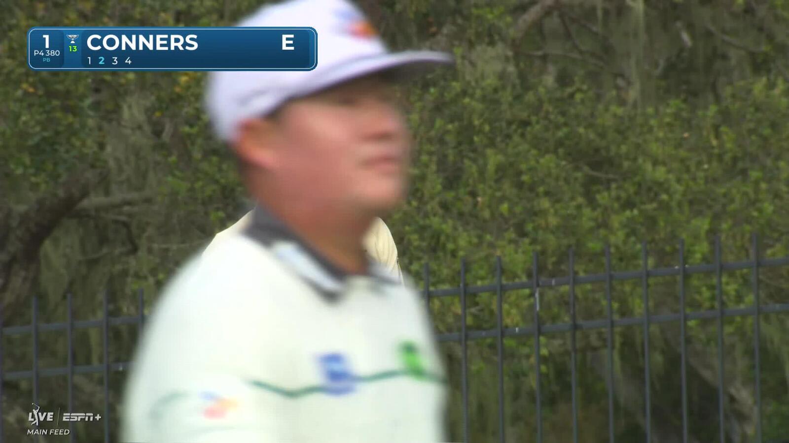 Corey Conners | Round 1 | 1st hole | Shot 2 | 2025 AT&T Pebble Beach