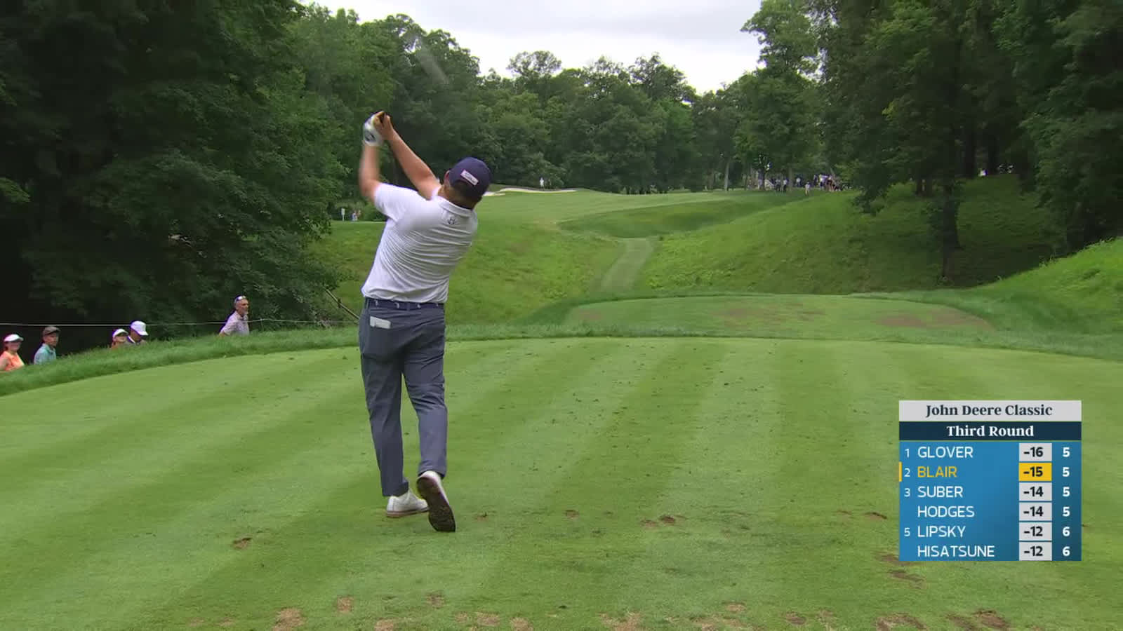 Zac Blair | Round 3 | 6th hole | Shot 1 | 2026 John Deere