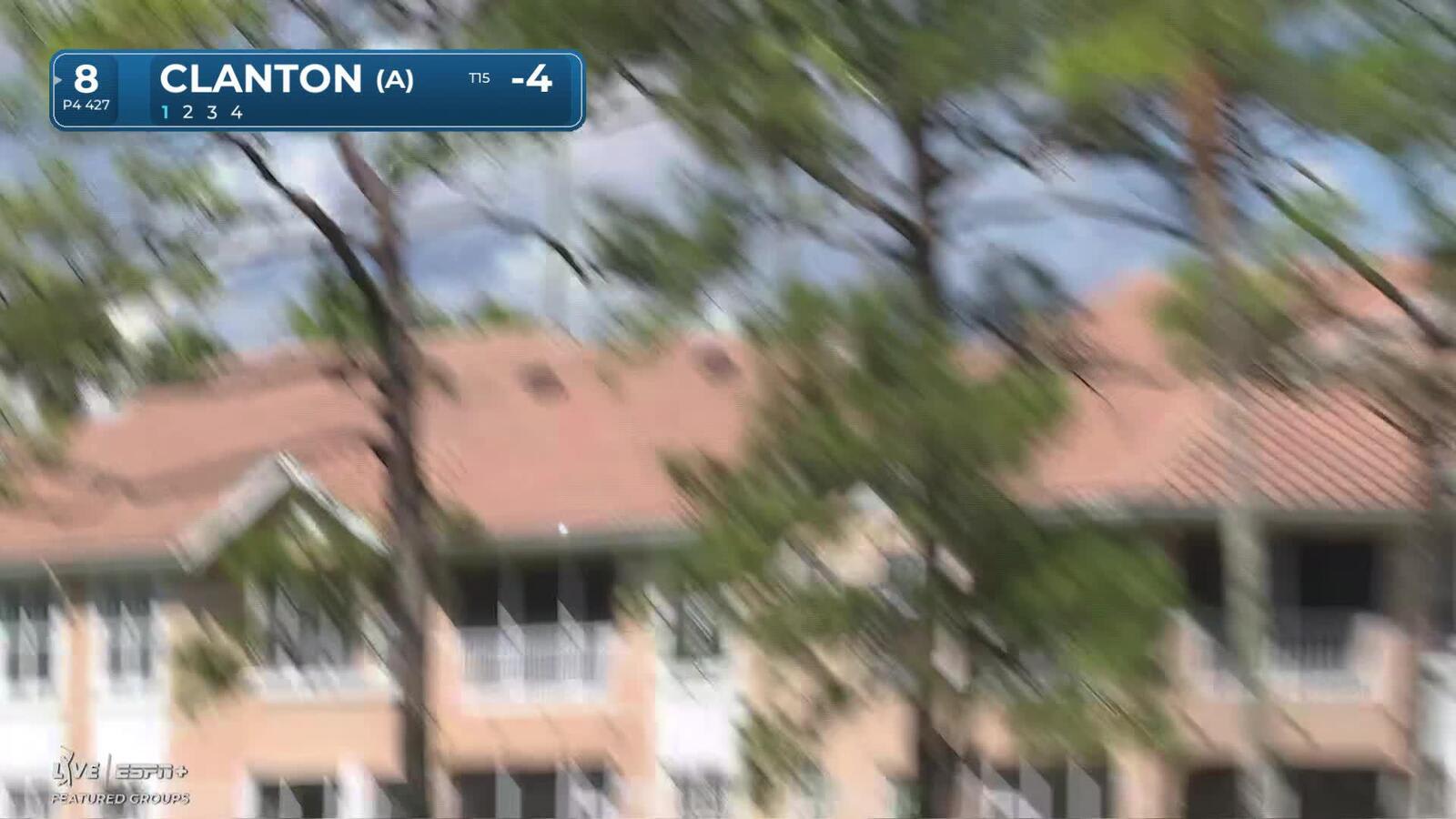 Luke Clanton | Round 1 | 8th hole | Shot 1 | 2025 Cognizant Classic