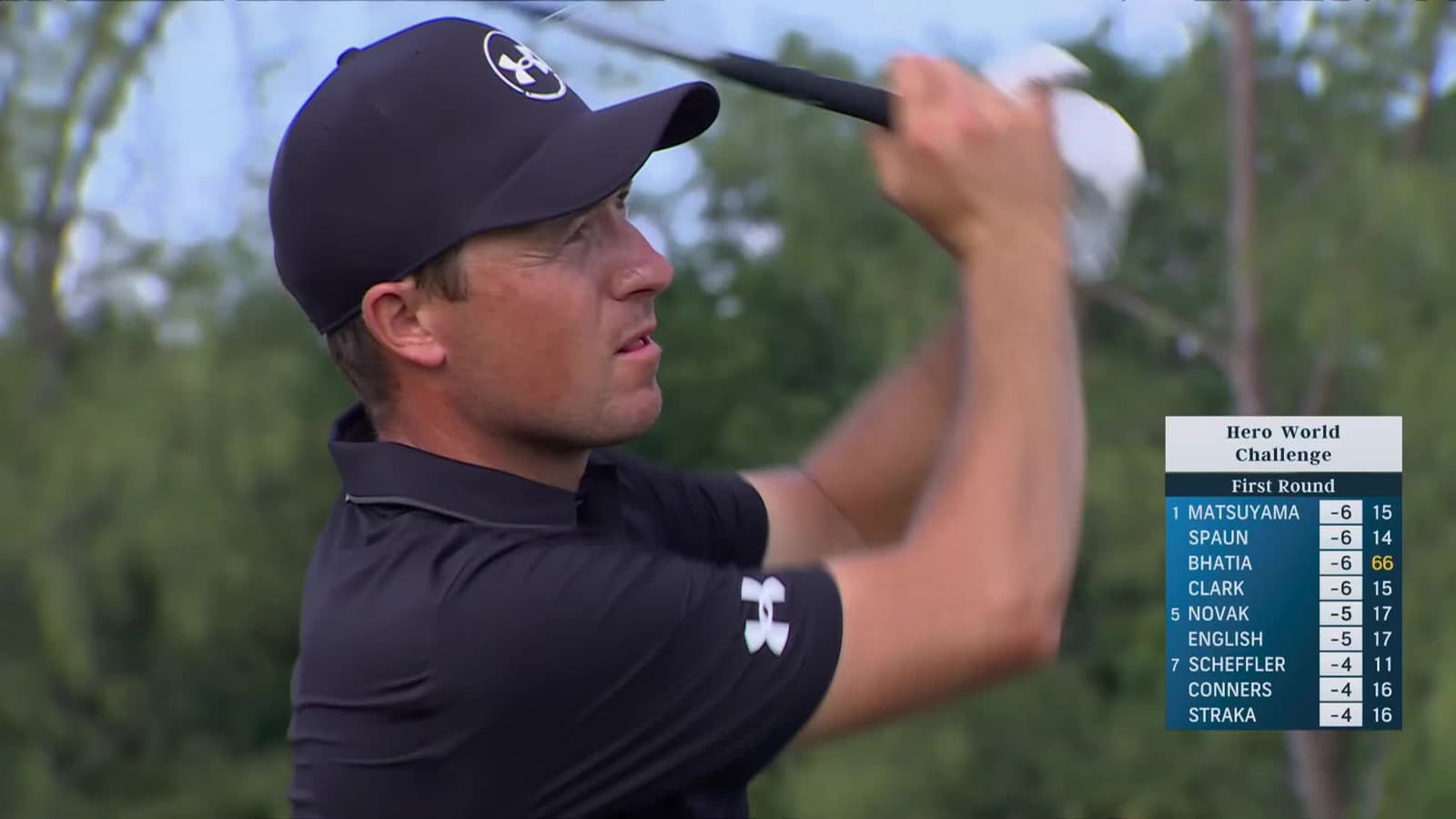 Jordan Spieth | Round 1 | 12th hole | Shot 1 | 2025 Hero World Challenge