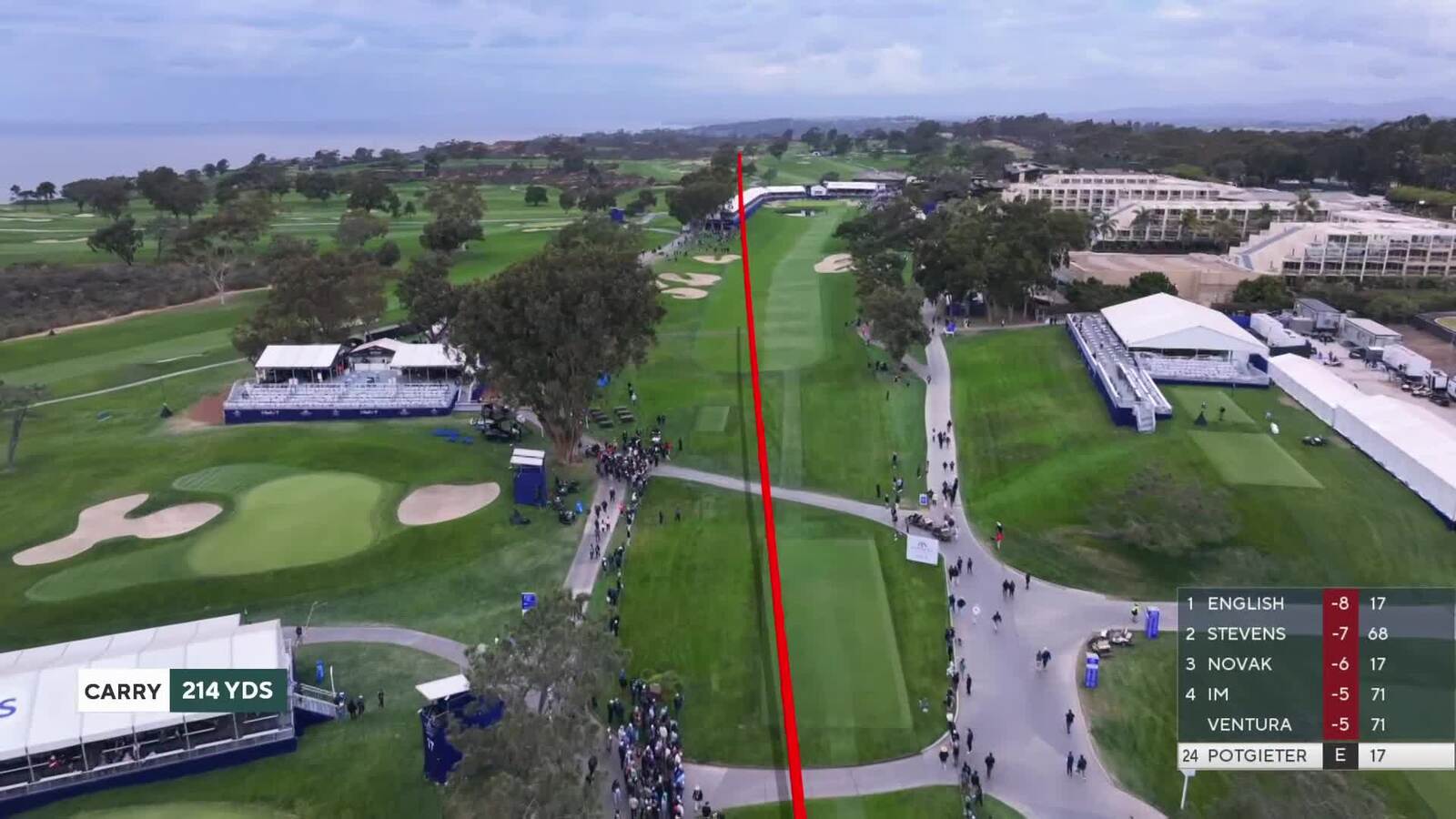 Aldrich Potgieter | Round 4 | 18th hole | Shot 1 | 2025 Farmers